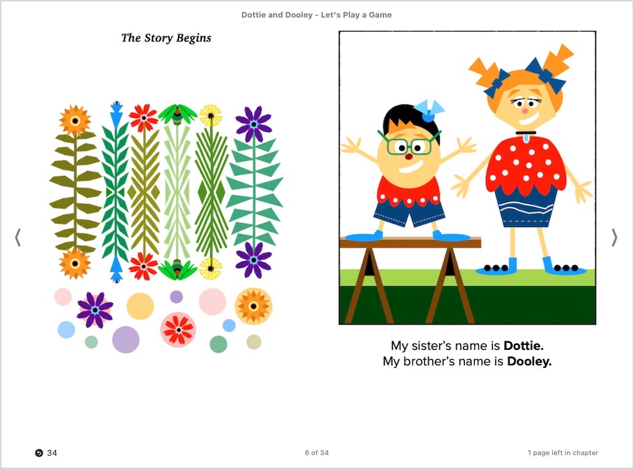 Dottie and Dooley Sample Pages A