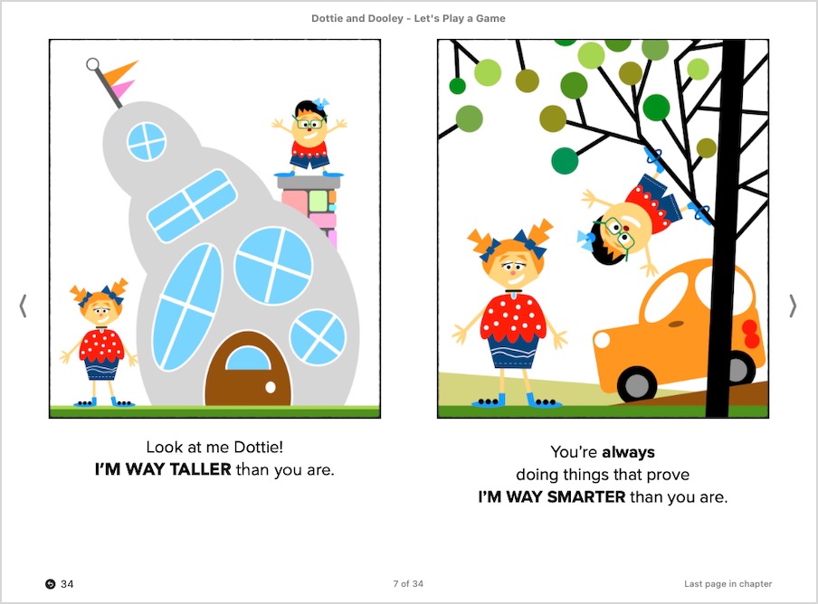 Dottie and Dooley Sample Pages B