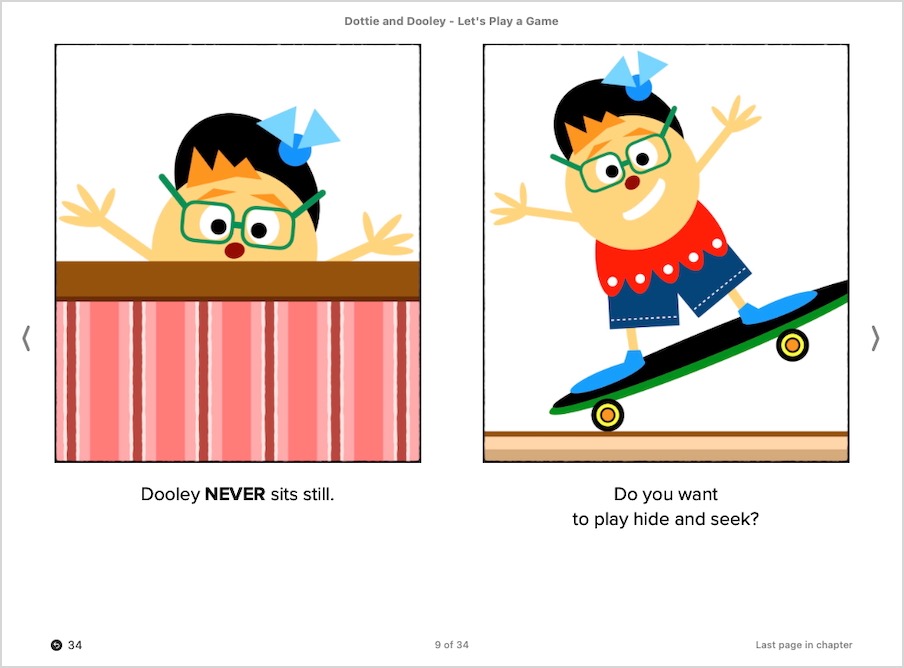 Dottie and Dooley Sample Pages C