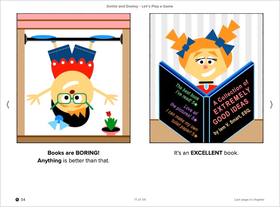 Dottie and Dooley Sample Pages D